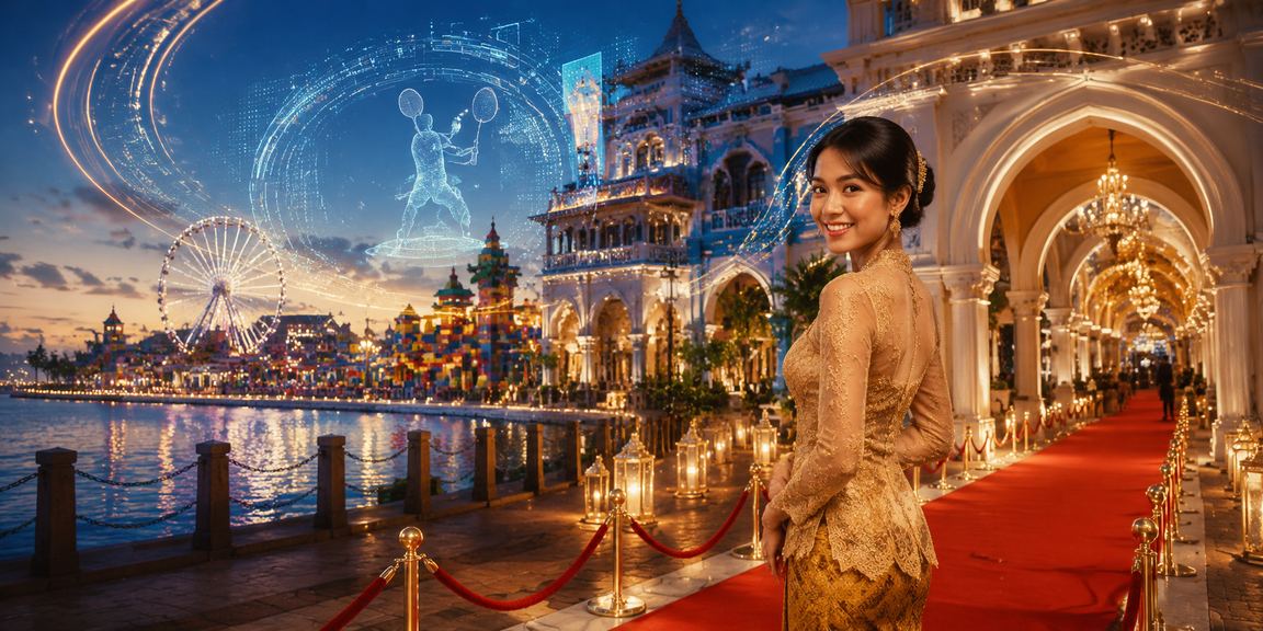 Online casino entertainment with a Malaysian kebaya flair
