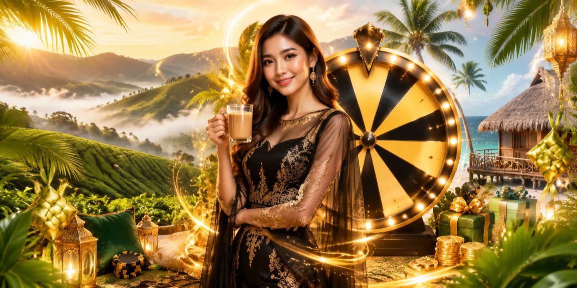 Hari Raya-themed roulette game at a Malaysia online casino